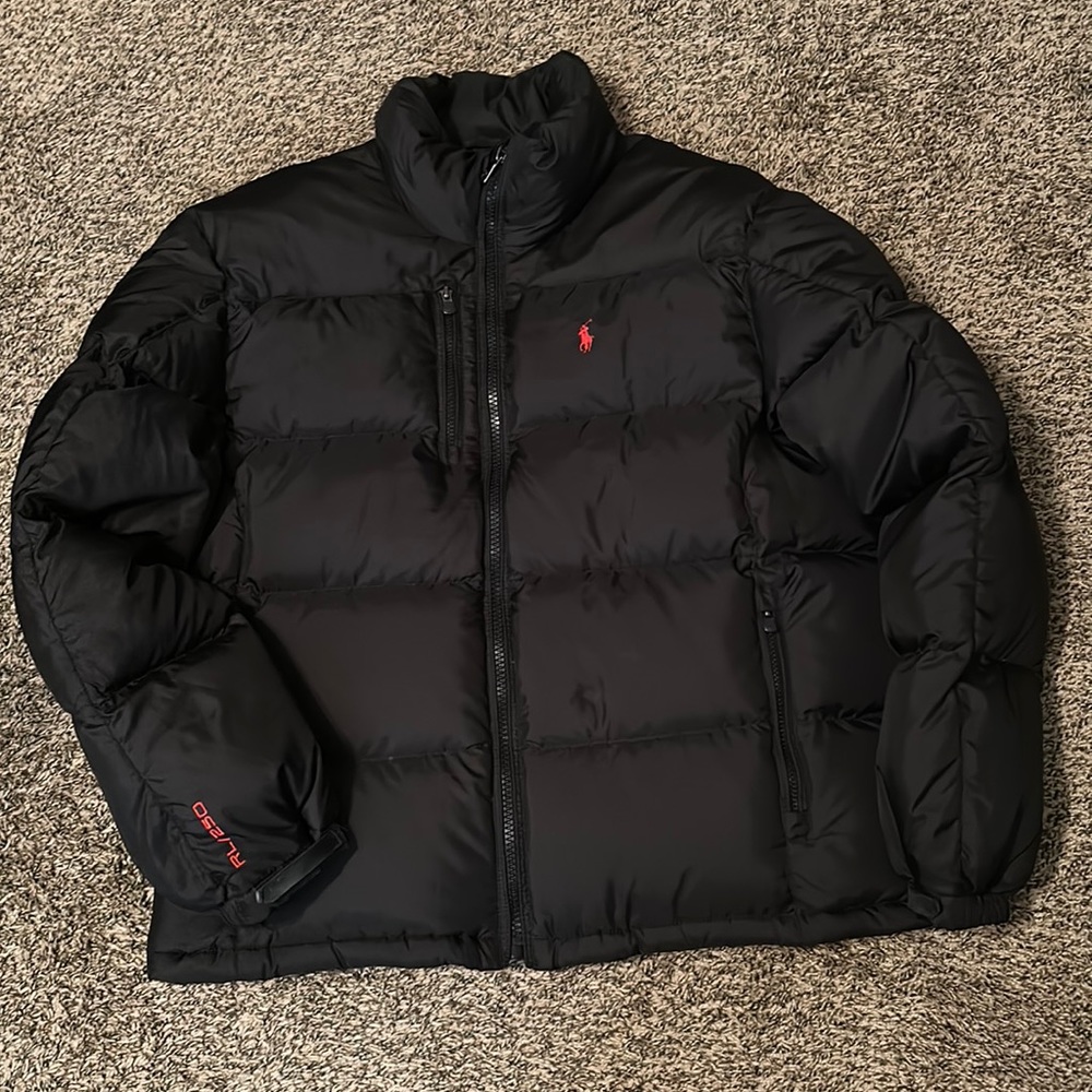 Polo Ralph Lauren RL 250 Puffer Jacket (Black) Large